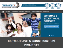 Tablet Screenshot of euromac2-group.com